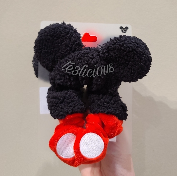 DISNEY PARKS MICKEY AND MINNIE HAIR SCRUNCHIES - Picture 3 of 6